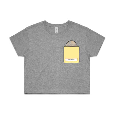 hashbrown. - Women's Crop Tee Thumbnail